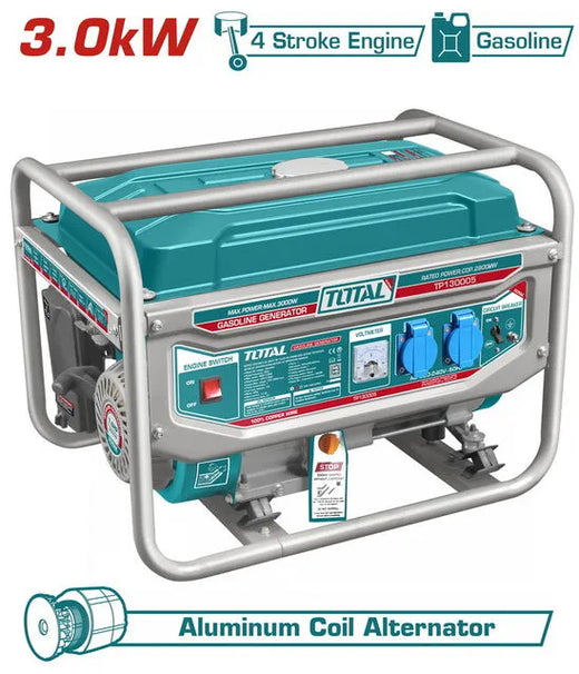 Total Gasoline Generator Price in Pakistan 