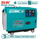 Total TP250001 Silent Diesel Generator