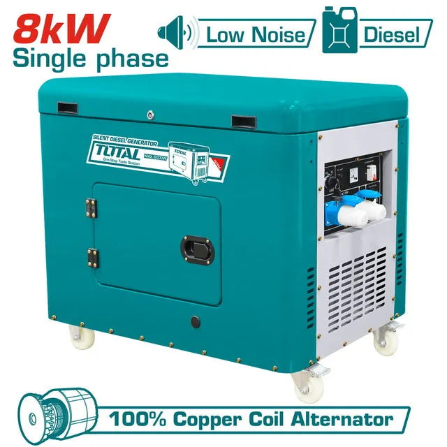 Total Silent Diesel Generator Price in Pakistan