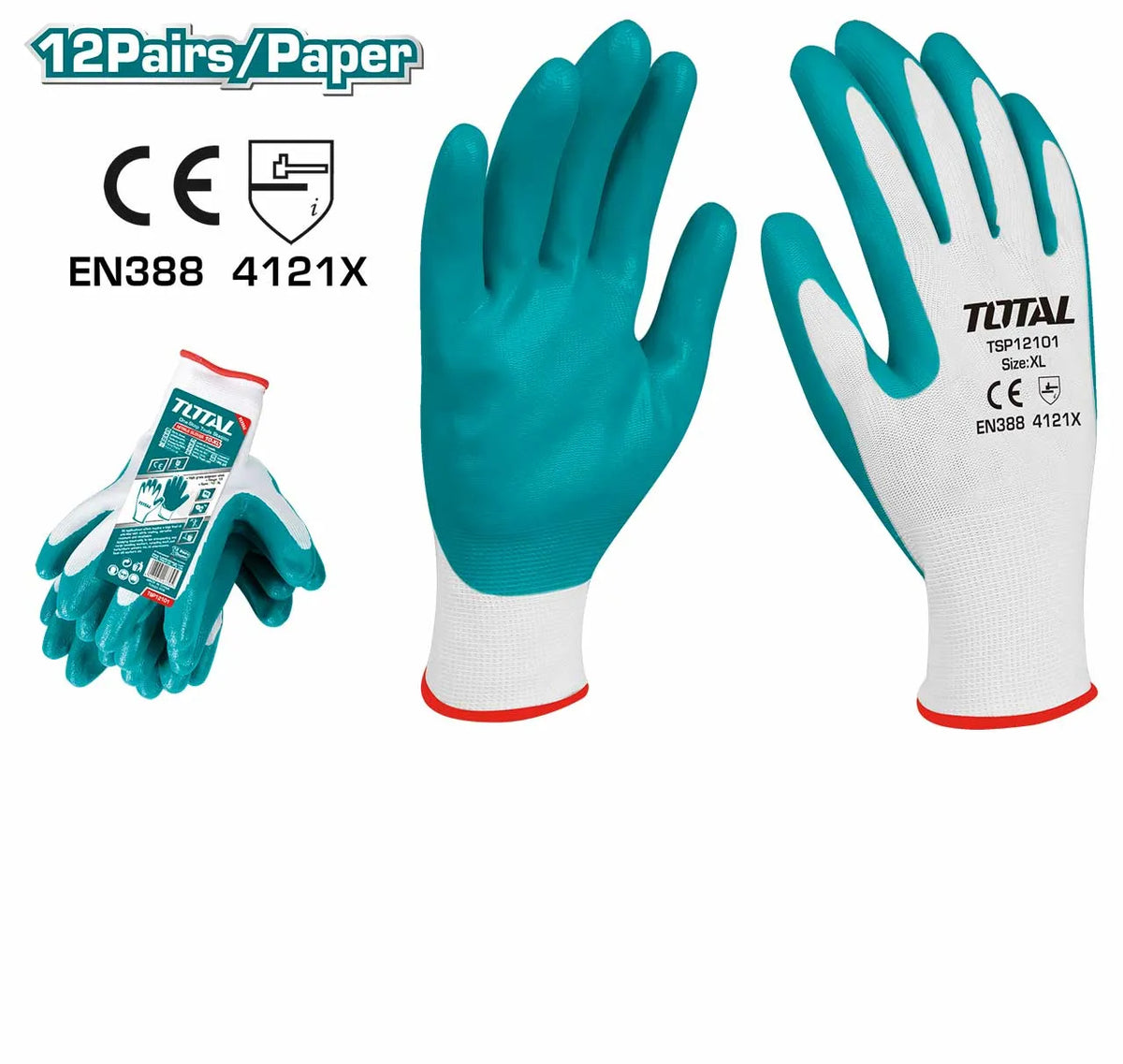 Total Nitrile Gloves Price in Pakistan Main image