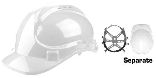 Total TSP2609 White Safety Helmet Price in Pakistan  Main image