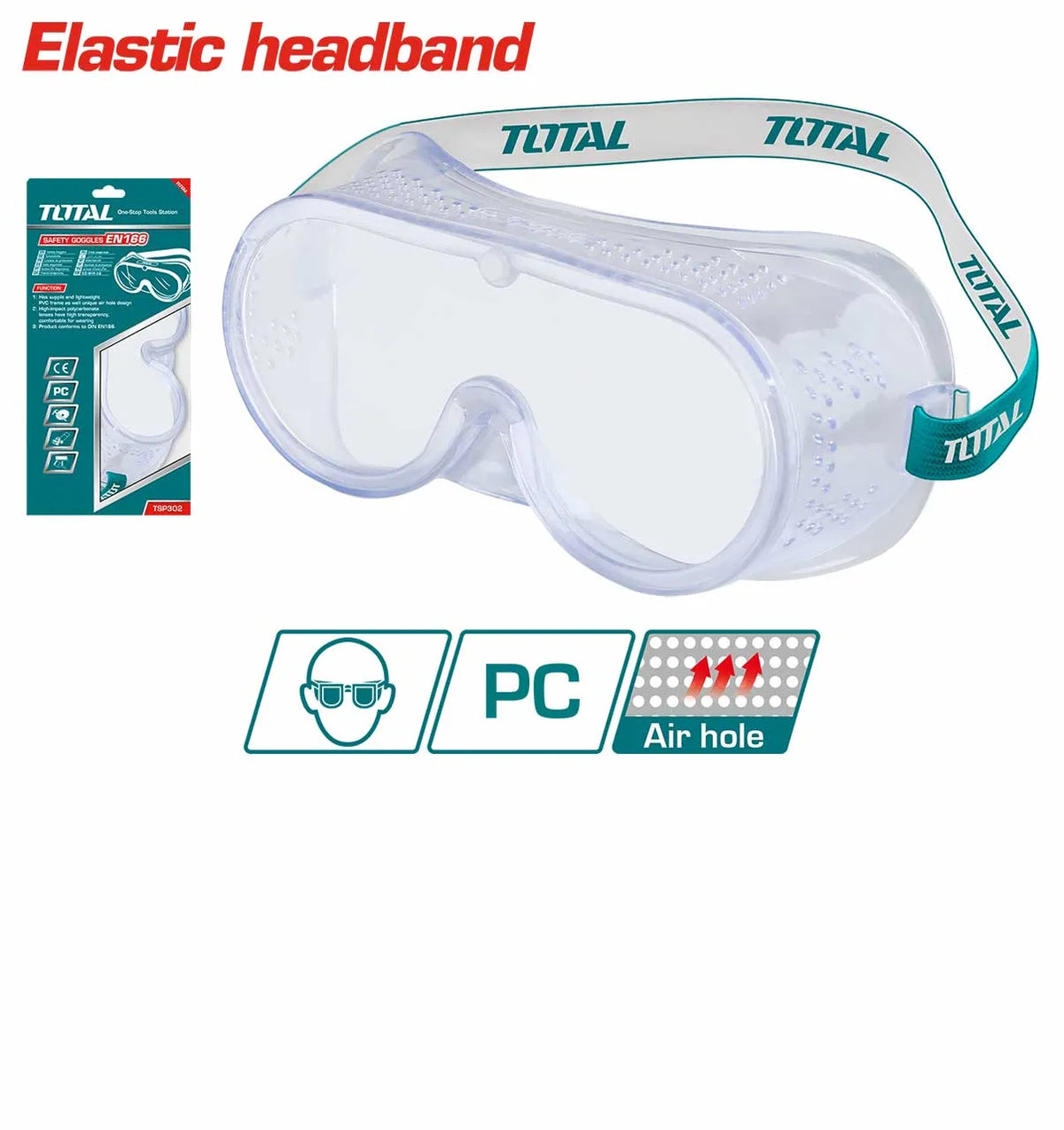 Total Safety Goggles Price in Pakistan Main image
