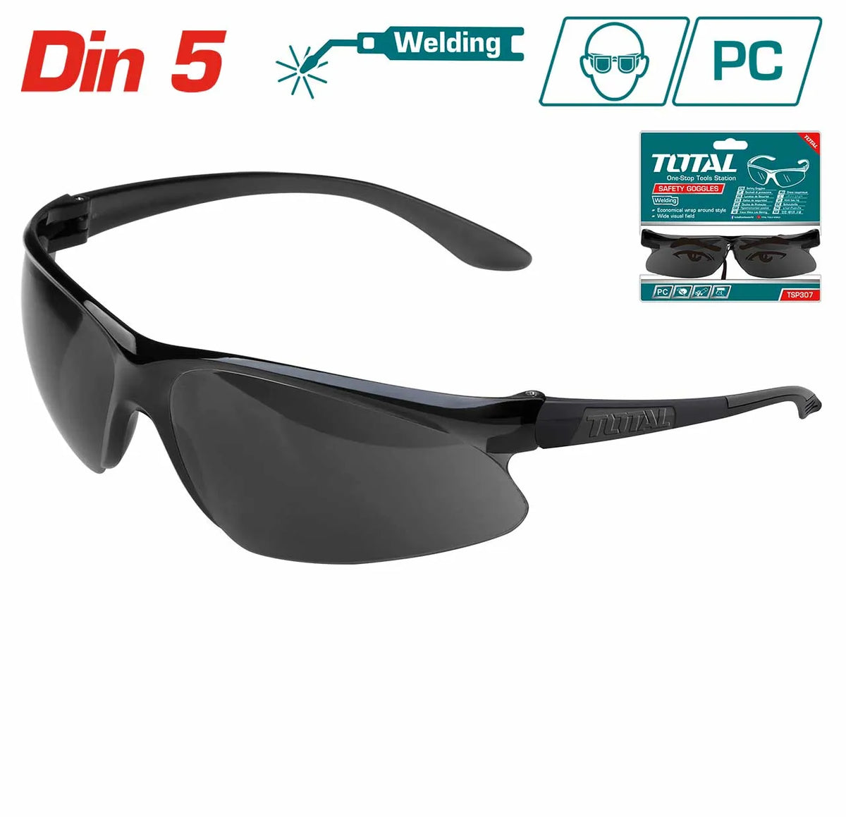 Total Safety Goggles Price in Pakistan Main image