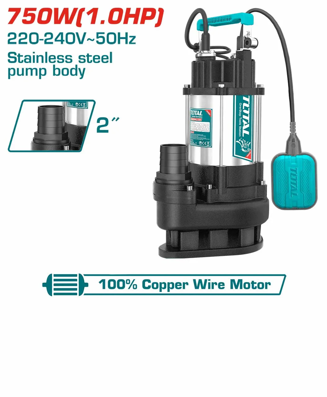 Total Sewage Submersible Pump Price in Pakistan Main image