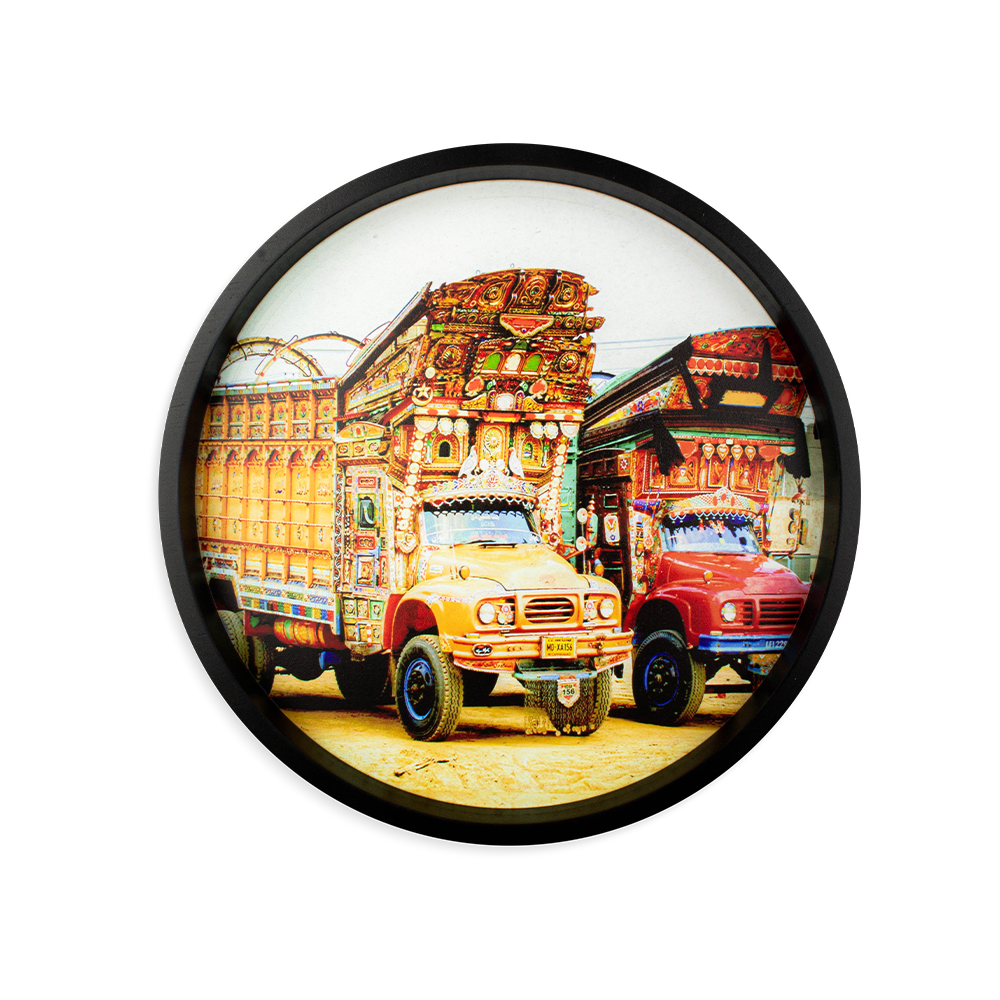 Truck Art Round Tray Price in Pakistan