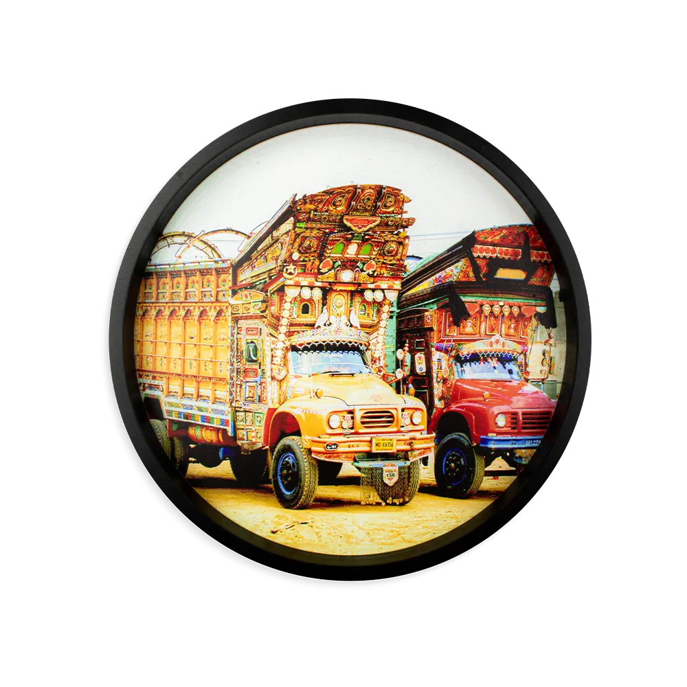 Truck Art Round Tray Price in Pakistan
