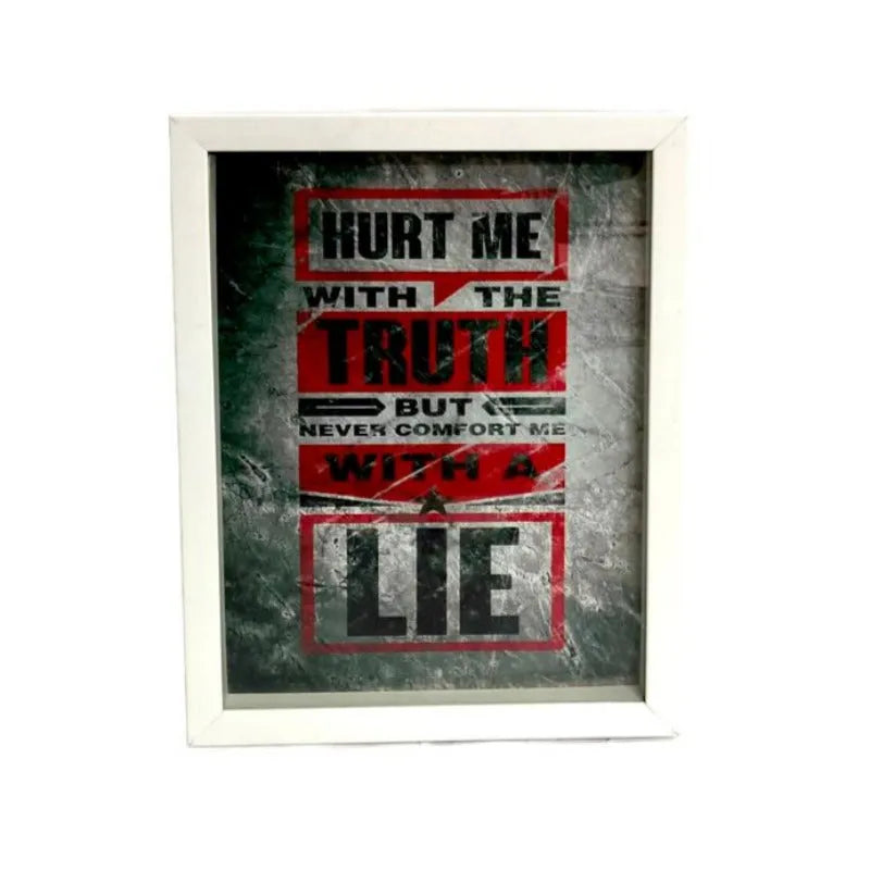 Truth & Lie Wall Frame Price in Pakistan Main image