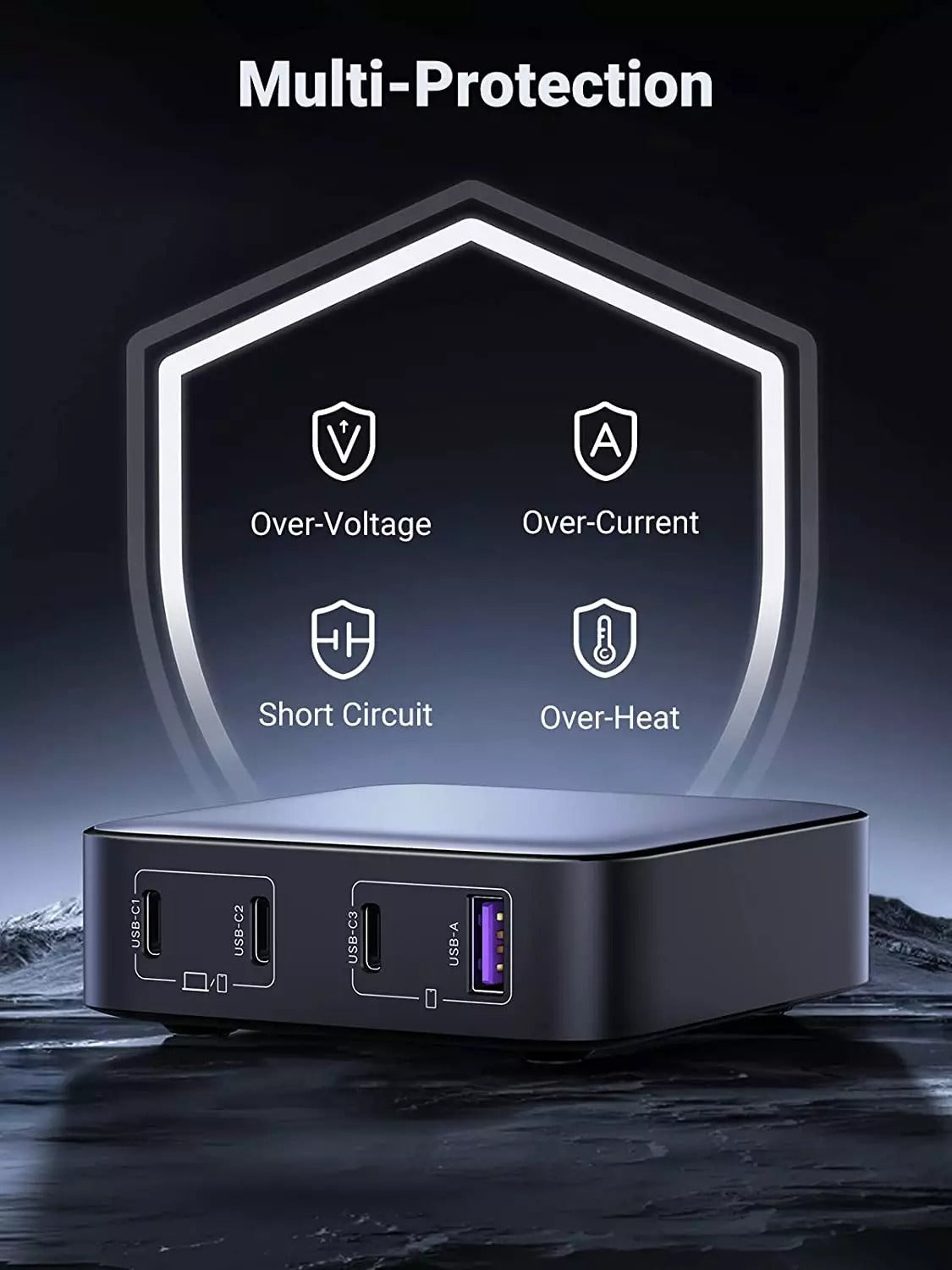 Ugreen 4 Ports USB C Charging Station Price in Pakistan