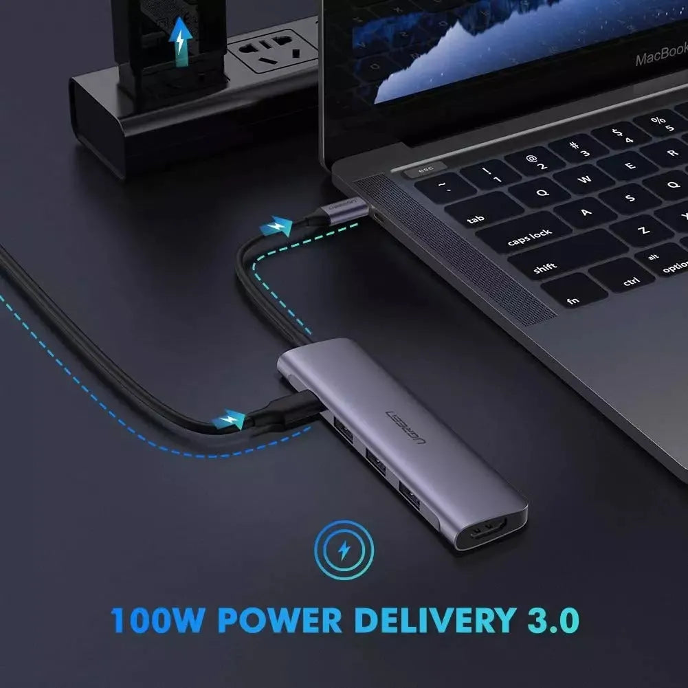 Ugreen USB C Hub 10 in 1 Silver – 80133 Price in Pakistan