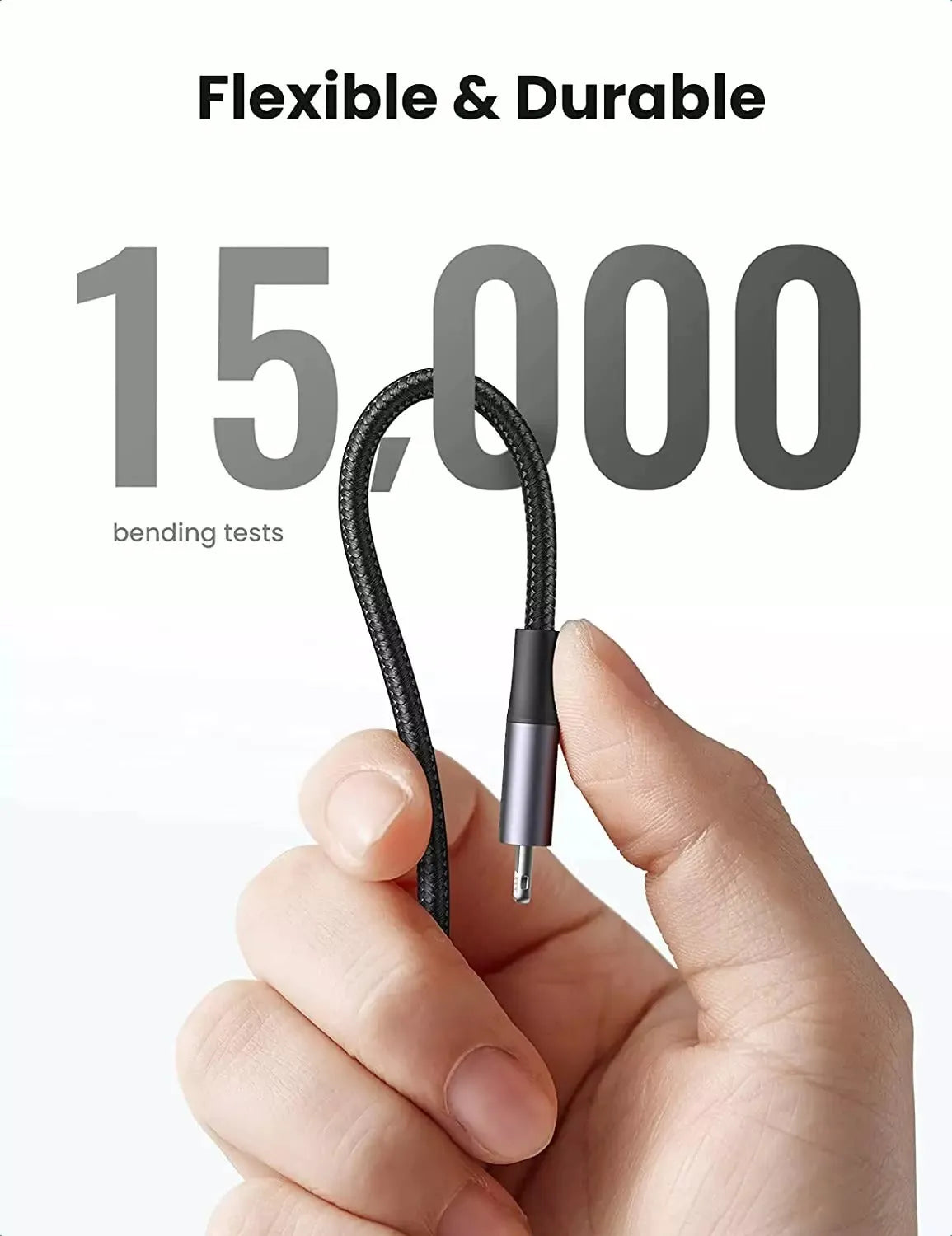 Ugreen USB C to Lightning Braided Charging Cable 4.5 Feet Secondary image