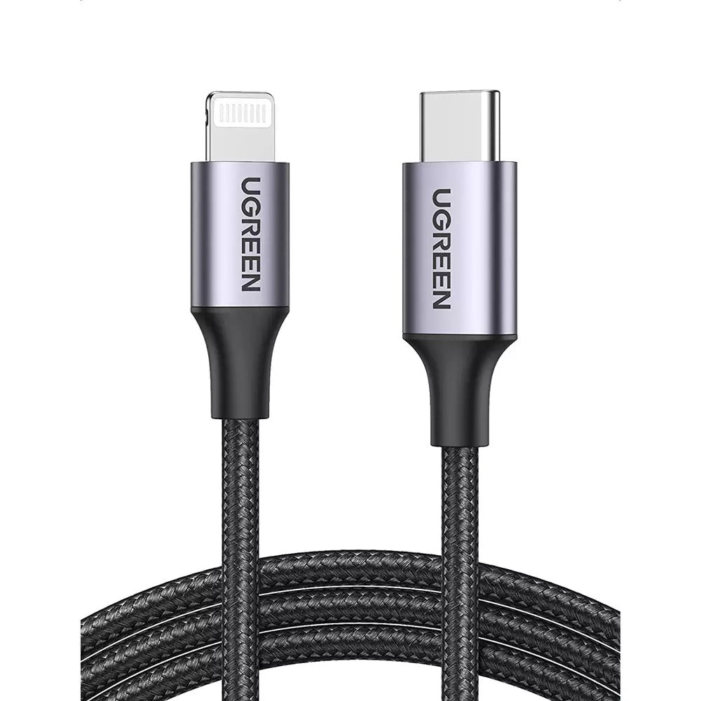 Ugreen USB C to Lightning Braided Cable 3 Feet Price in Pakistan 