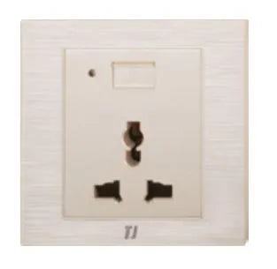 TJ v7 Series Switch Universal Socket with USB Price in Pakistan