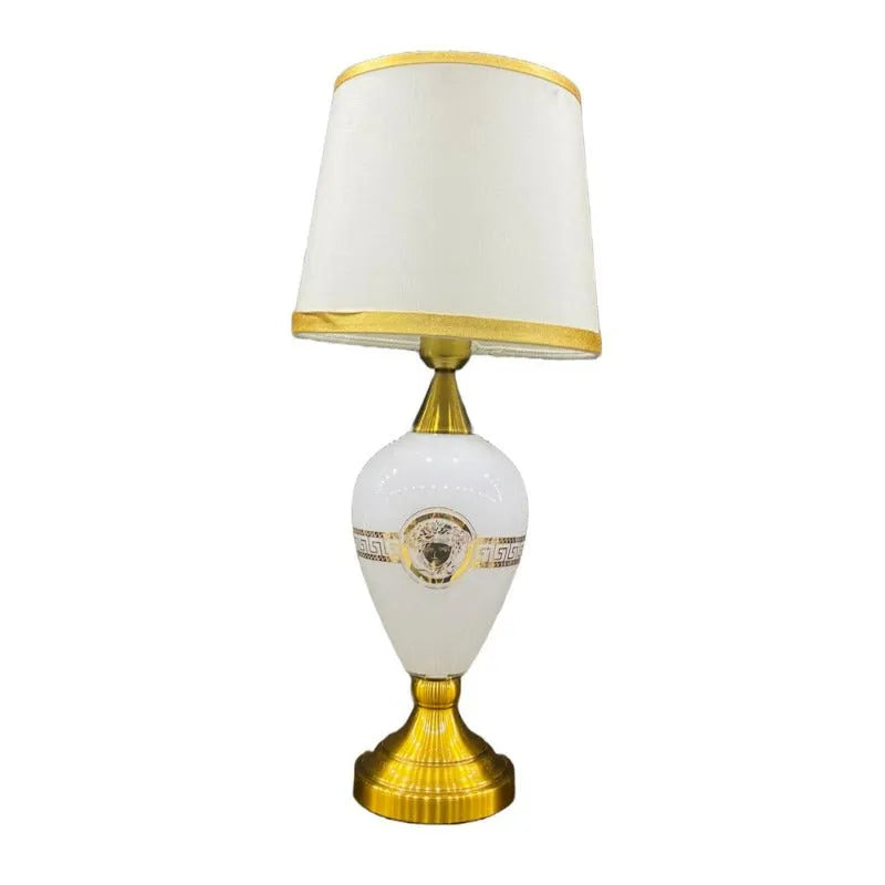 Versace Style White Table Lamp Price in Pakistan Main image
