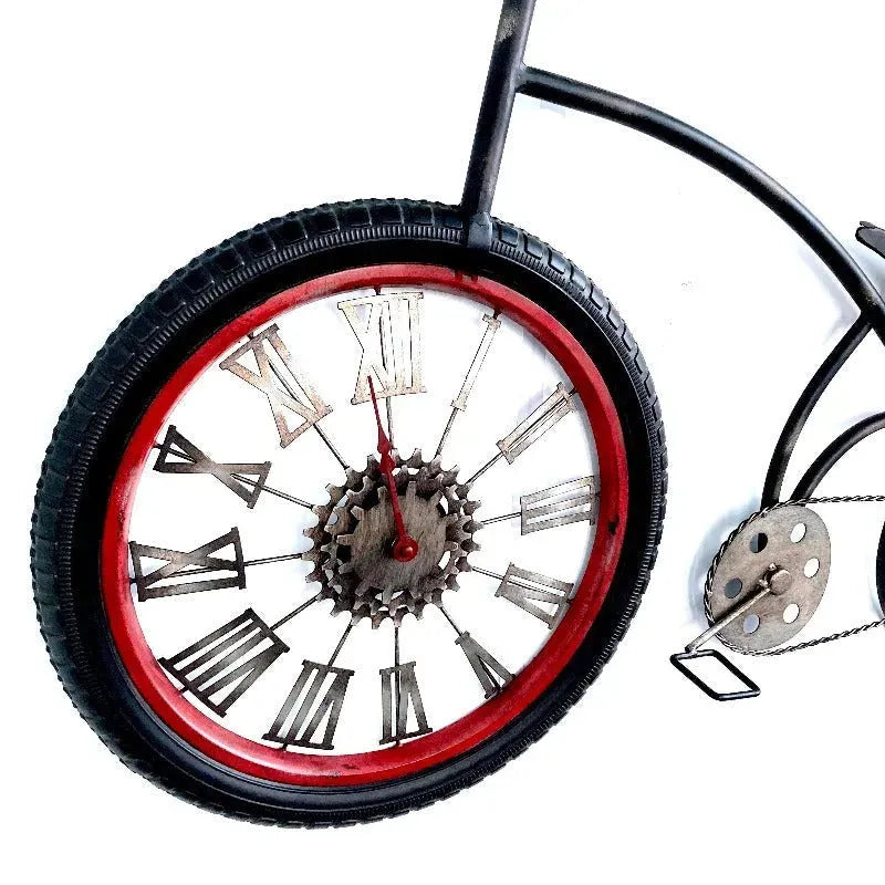 Vintage Bicycle Wall Clock Secondary image