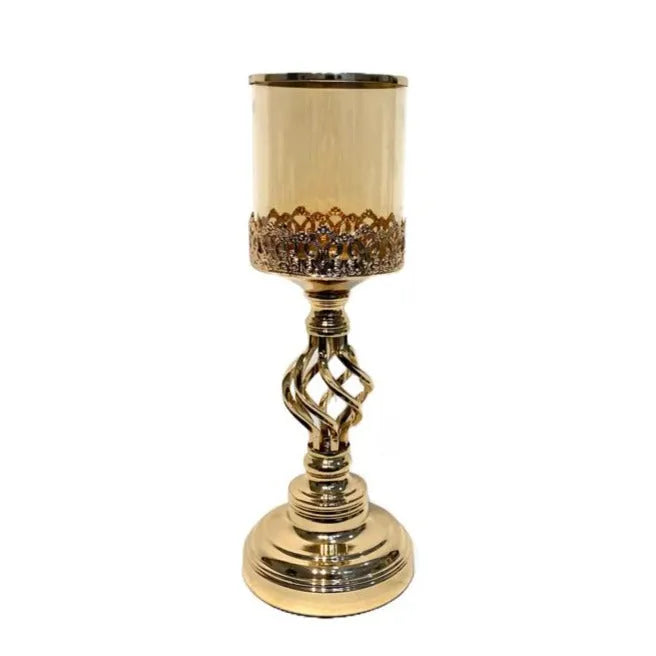 Vintage Gold Candle Holder Price in Pakistan Main image