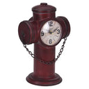 Vintage European Style Iron Table Clock