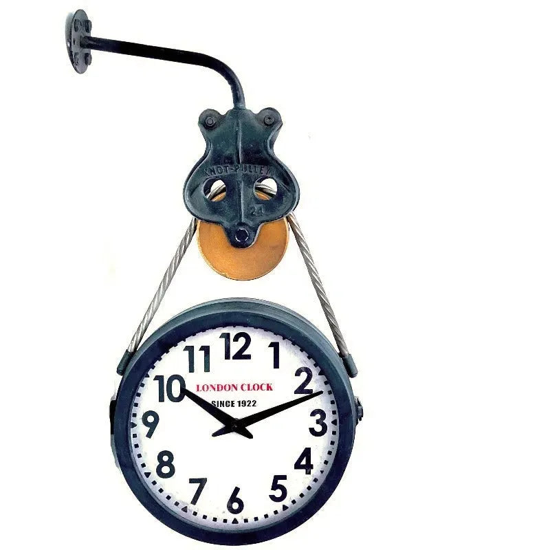 Vintage Rope Wall Clock Secondary image