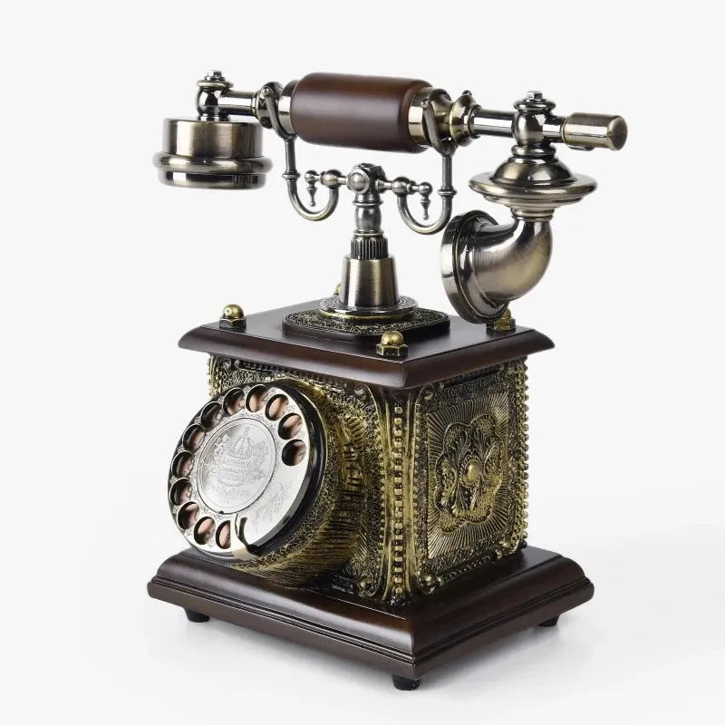 Vintage Telephone Set Antique Secondary image
