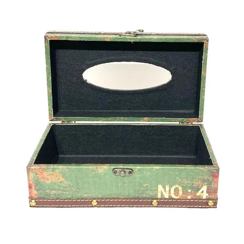 Vintage Tissue Box Green Secondary image