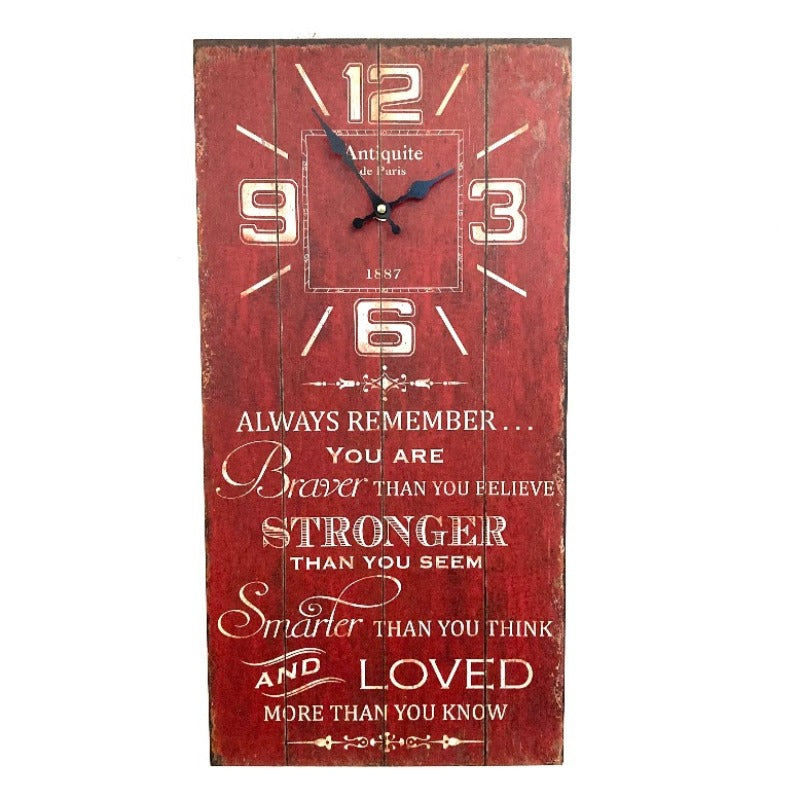 Vintage Wood Wall Clock Price in Pakistan