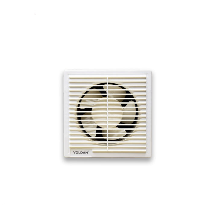 Voldam AB6 Full Plastic Grille Square Exhaust Fan (6 Inch)