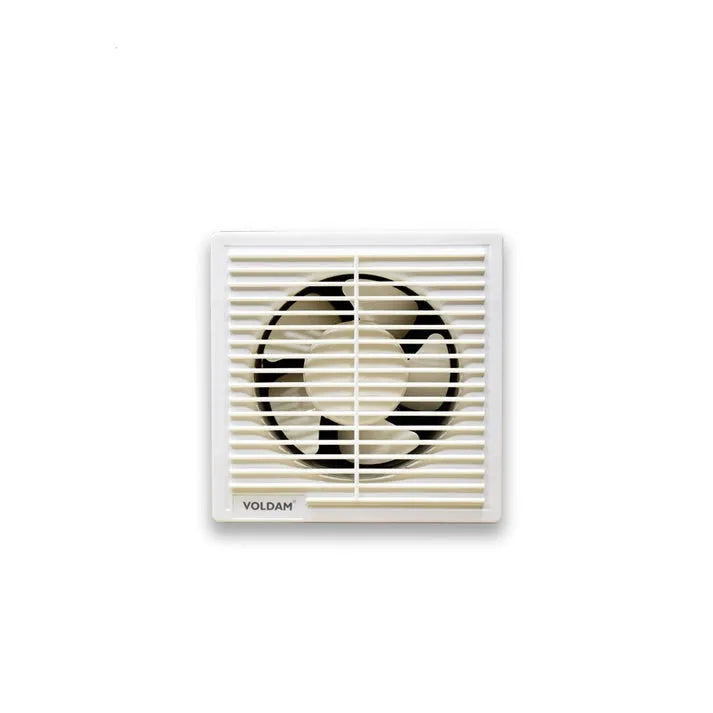 Voldam AB6 Full Plastic Grille Square Exhaust Fan (6 Inch)