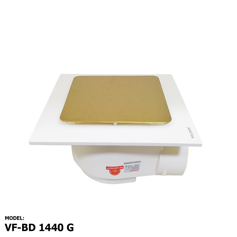 Voldam BD1440G European Design Ceiling Mount Exhaust Fan Golden (14 Inch)