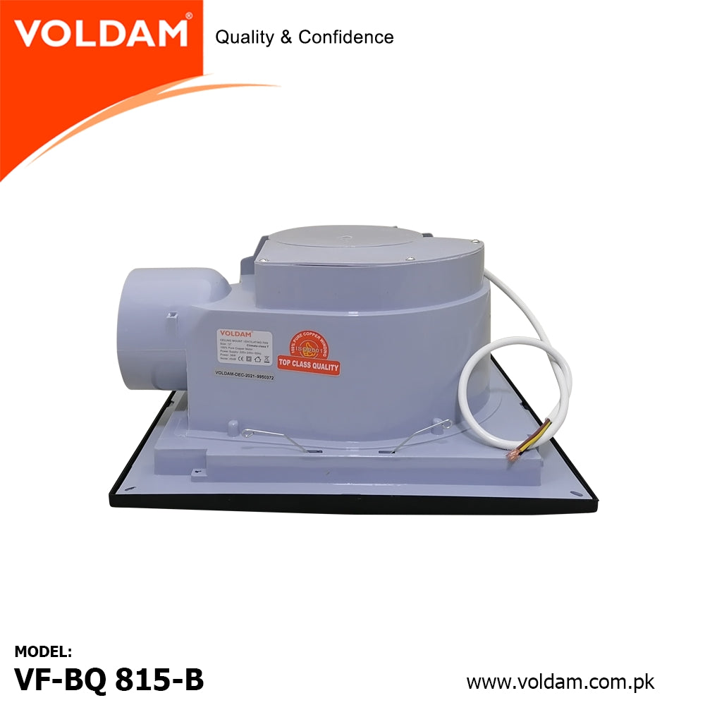 Voldam BQ Series BQ815 Ceiling Mount Exhaust Fan (10 Inch)