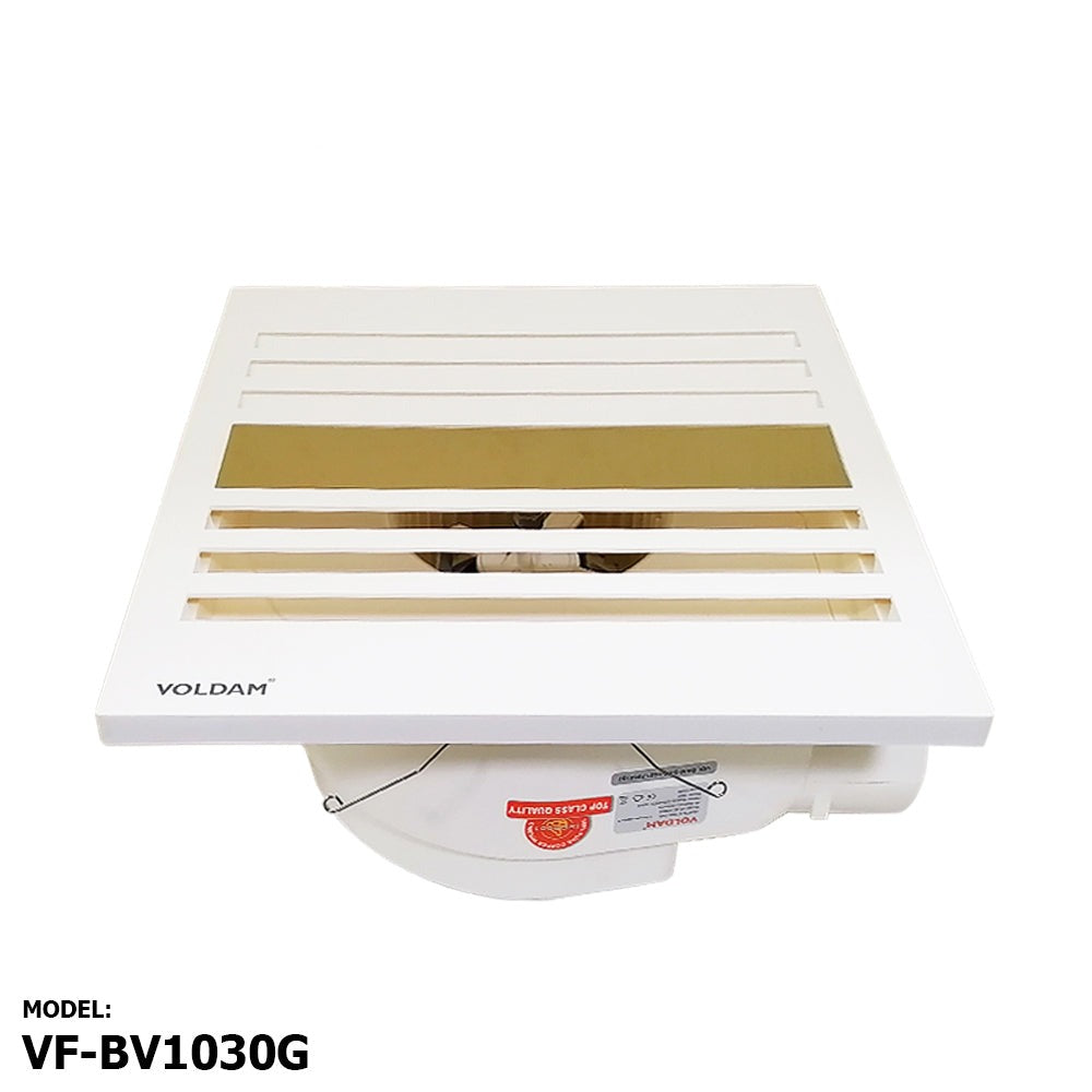 Voldam BV1030G Golden Ceiling Mount Exhaust Fan Price in Pakistan