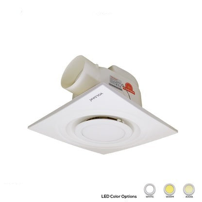 Voldam Ceiling Mount Exhaust Fan with Light (12 Inch)