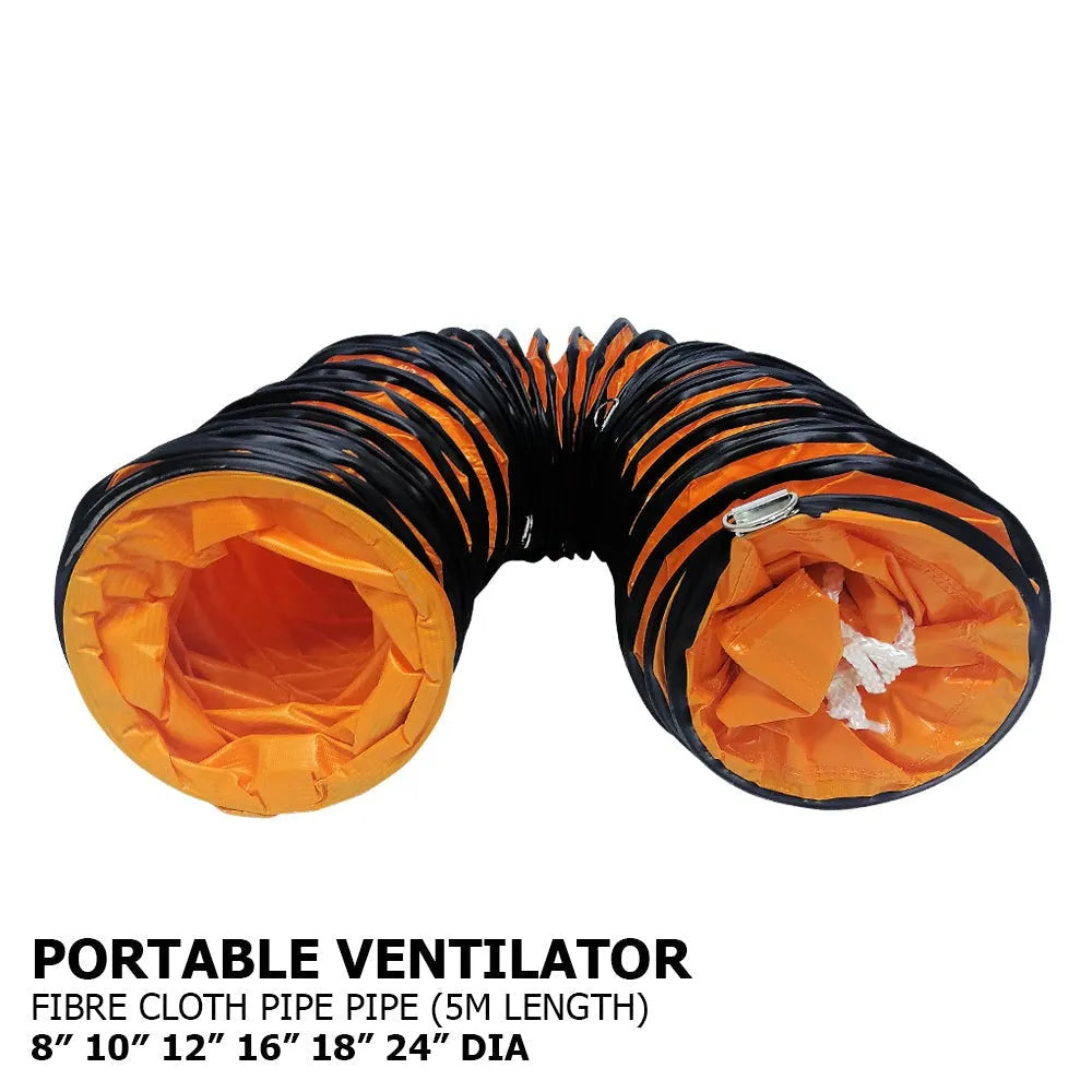 Voldam Fiber Cloth Pipe for Ventilator Fan