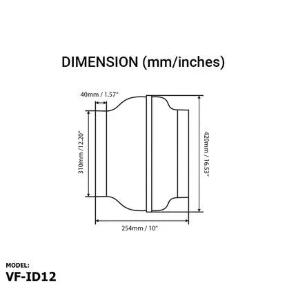 Voldam ID12 In-Line Duct Fan Price in Pakistan