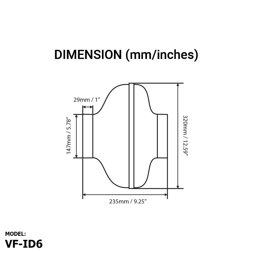 Voldam Centrifugal In-Line Duct Fan Price in Pakistan