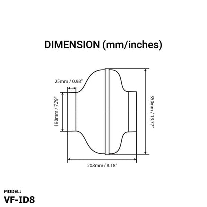 Voldam ID8 Centrifugal Duct Fan Price in Pakistan