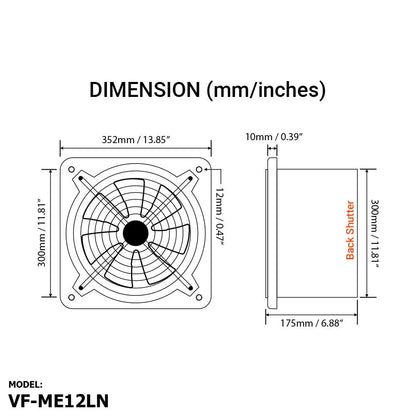 Voldam Metal Exhaust Fan Price in Pakistan