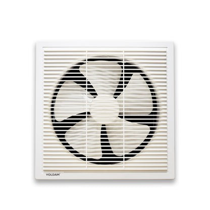 Voldam AB12 Full Plastic Grille Square Exhaust Fan (12 Inch)