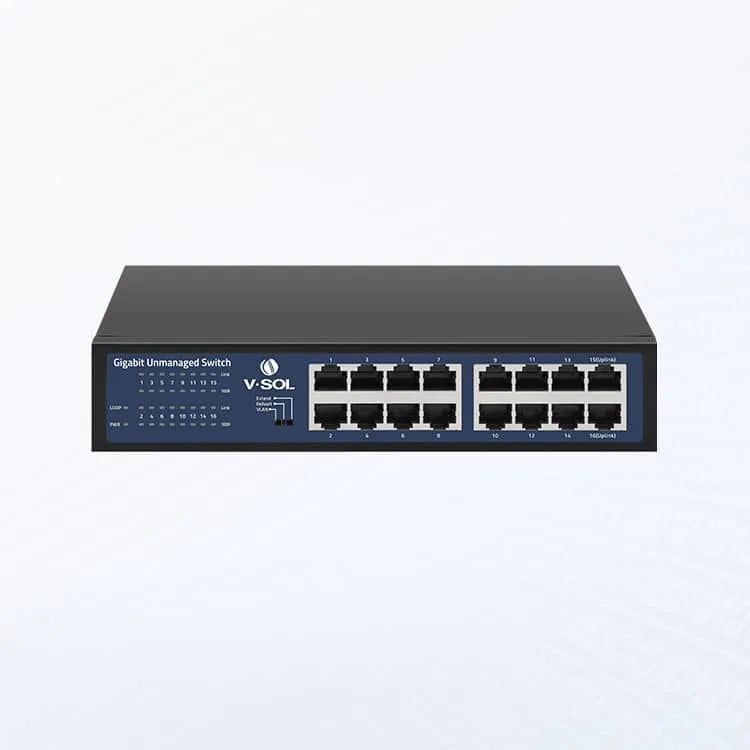 VSOL 16GE Port Unmanaged Ethernet Switch