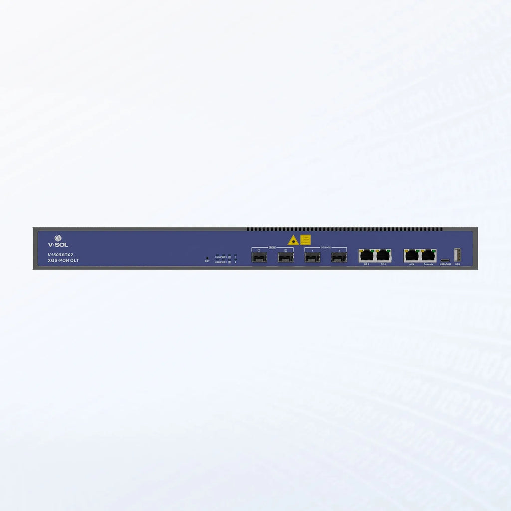 VSOL V1600XG02 2 Port XG/XGS-PON Optical Line Terminal