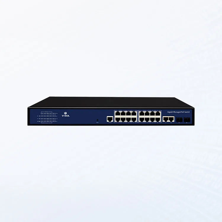 VSOL V21XX Series 16-Port Managed PoE Switch 