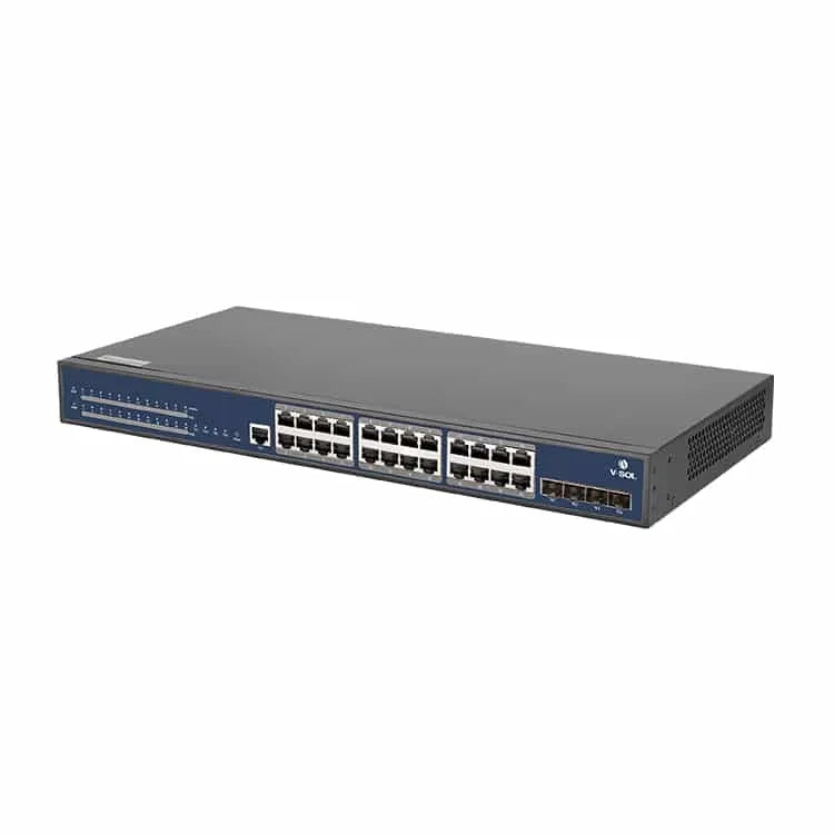 VSOL V3528-P 24 PoE GE RJ45 + 4 10G SFP+ L3 Managed Switch Main image