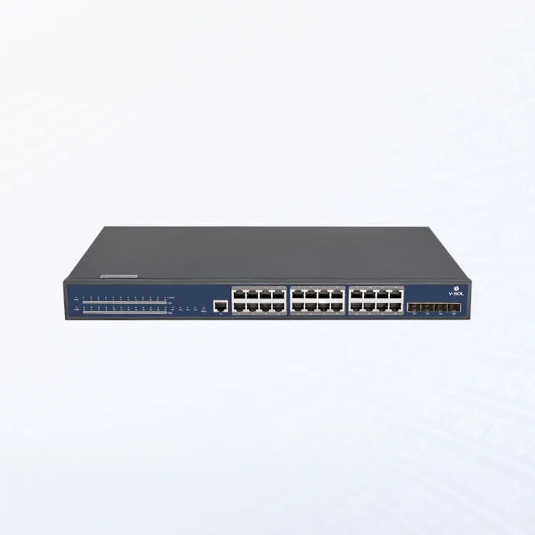 VSOL 24 PoE GE RJ45 + 4 10G SFP+ L3 Managed Switch Price in Pakistan