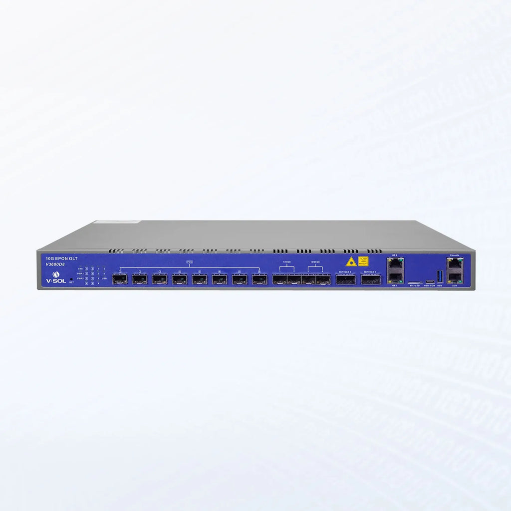 VSOL V3600D8 8 Port 10G EPON Optical Line Terminal