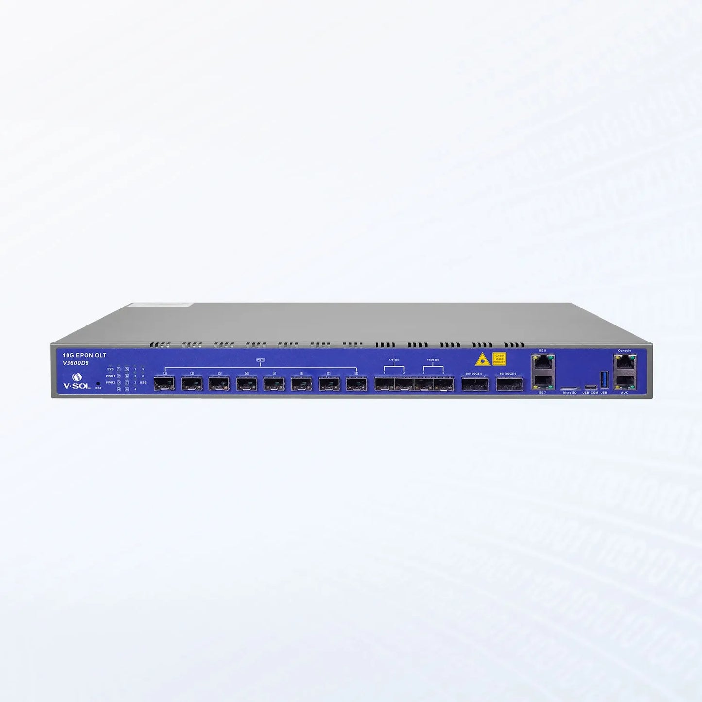 VSOL V3600D8 8 Port 10G EPON Optical Line Terminal