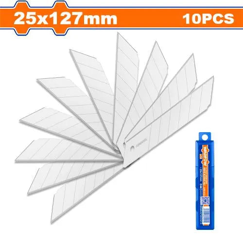 Wadfow WMK1K25 10Pcs Snap-Off Knife Blades Set Price in Pakistan