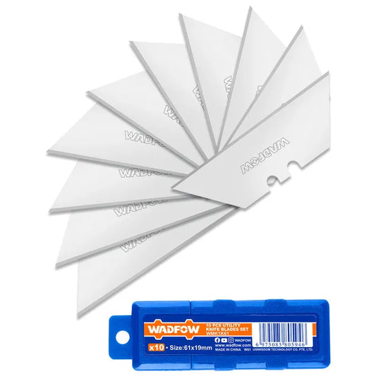 Wadfow WMK1K61 10 Pcs Utility Knife Blades Set