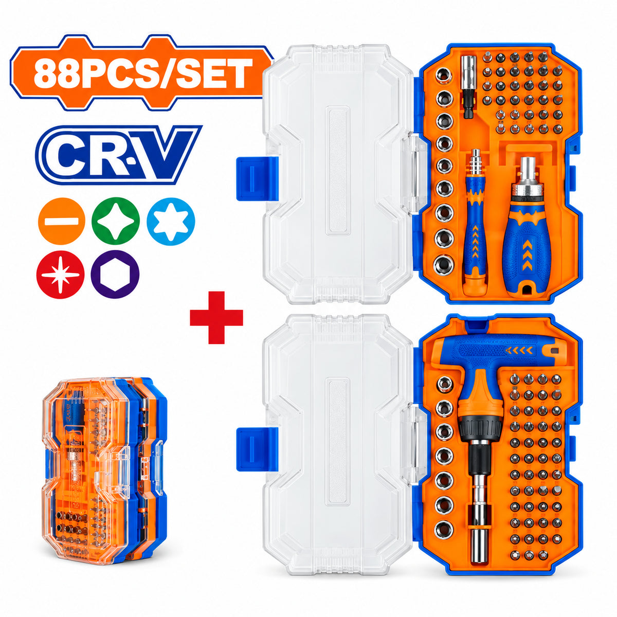 Wadfow Ratchet Screwdriver Set Price in Pakistan Main image