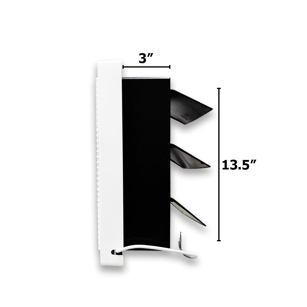 Voldam AB12 Full Plastic Grille Square Exhaust Fan (12 Inch)