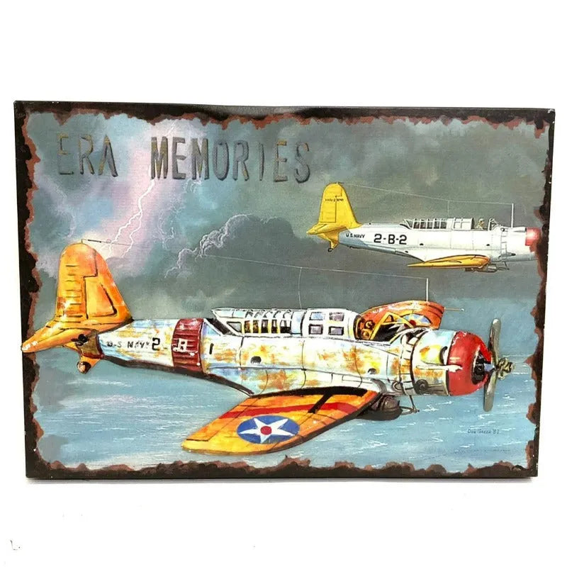 Decorative War Plane Wall Frame Price in Pakistan Main image