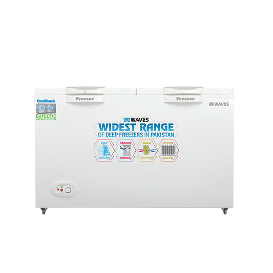 Waves WDF-318 Double Door Deep Freezer Price in Pakistan
