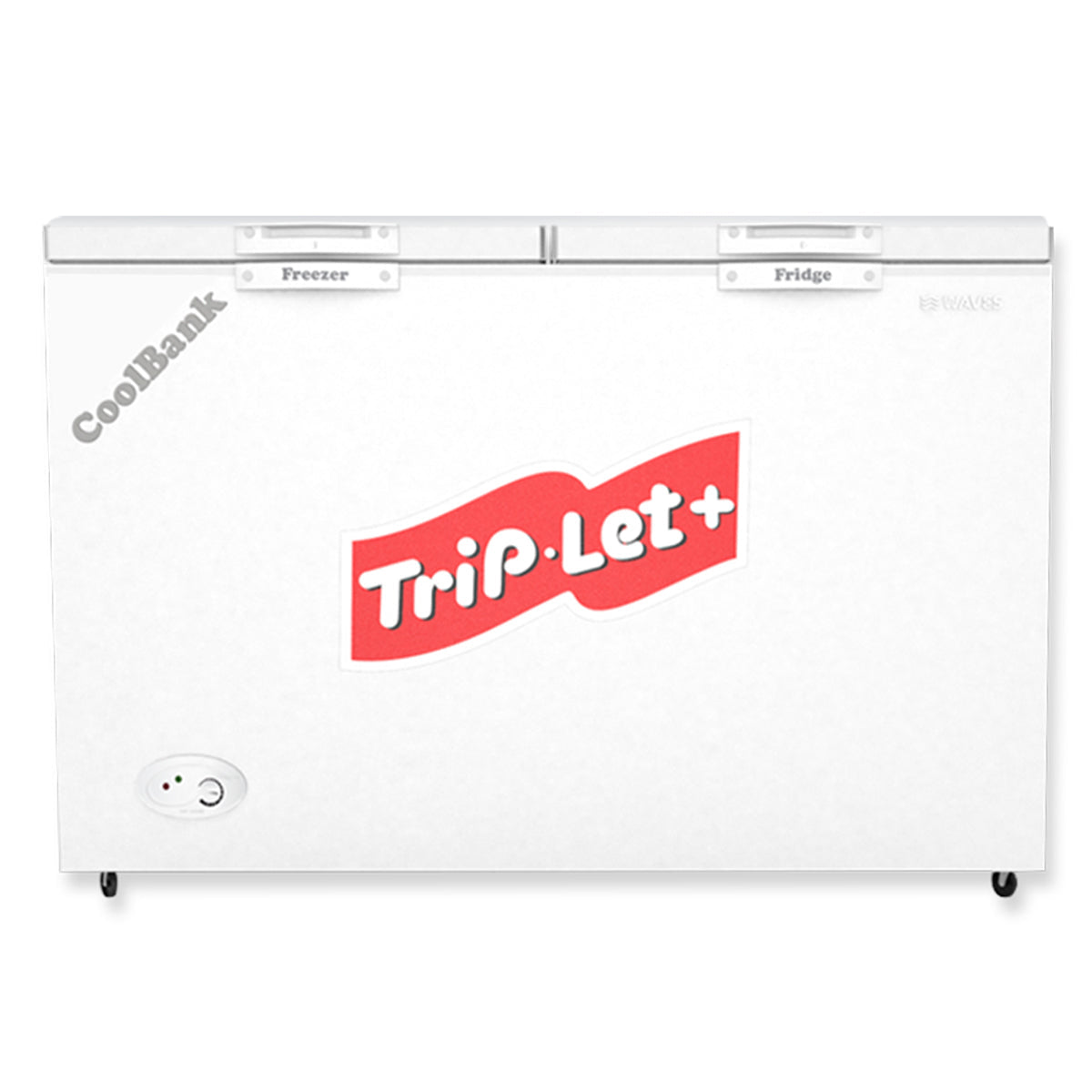 Waves WDFT-318 CoolBank Double Door Deep Freezer - 509 Liters Price in Pakistan
